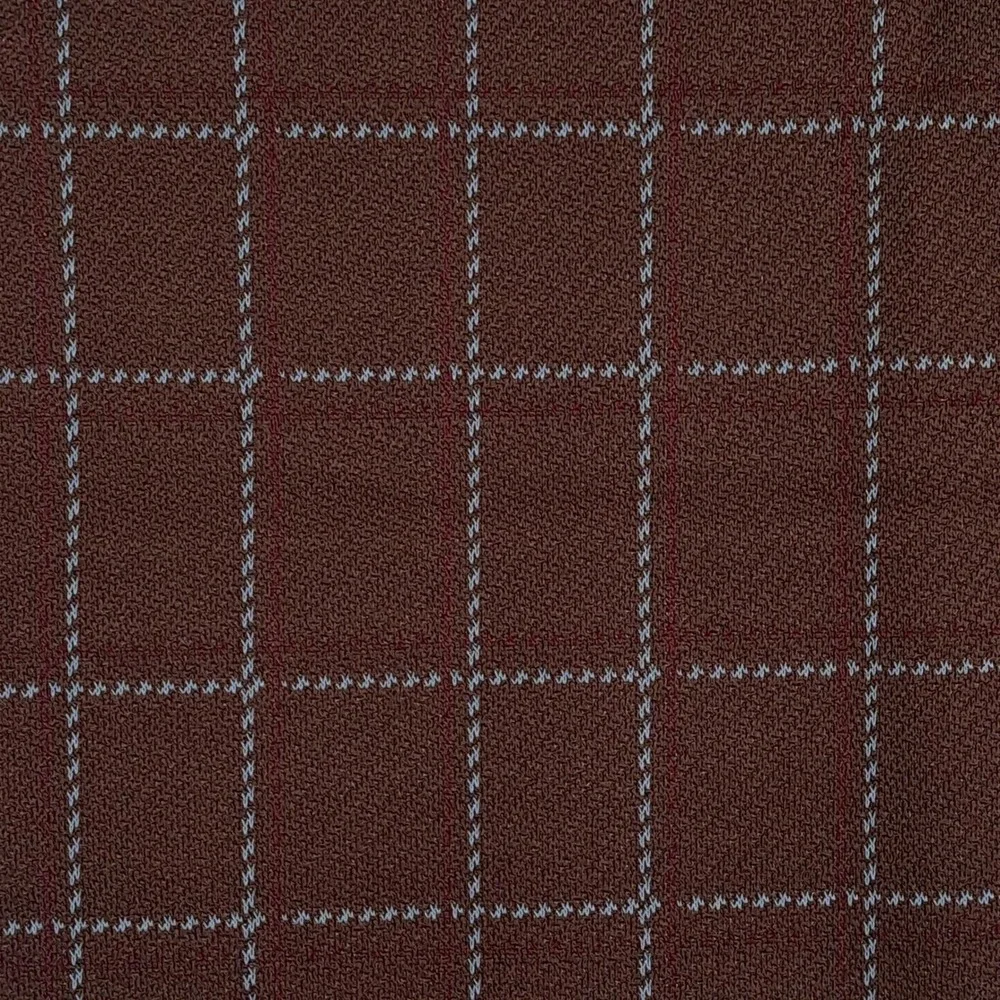 Vintage sophisticated windowpane